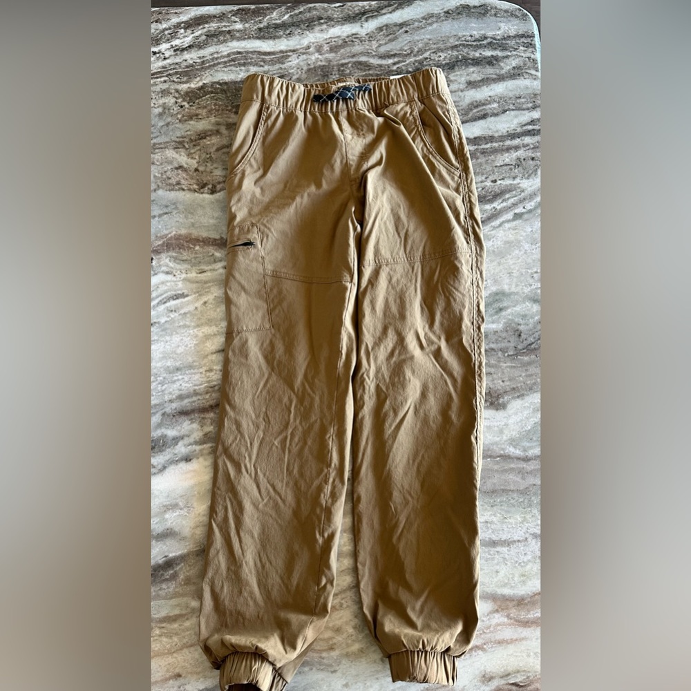 Weatherproof Vintage Khaki Fleece Lined Jogger Pant Boys 14/16 Large